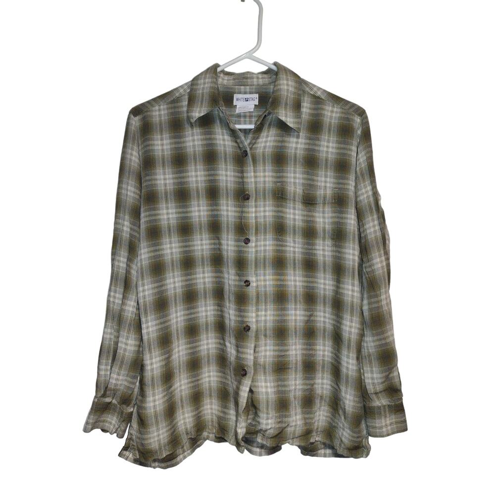 White Stag Women's Button Up Shirt Size Medium